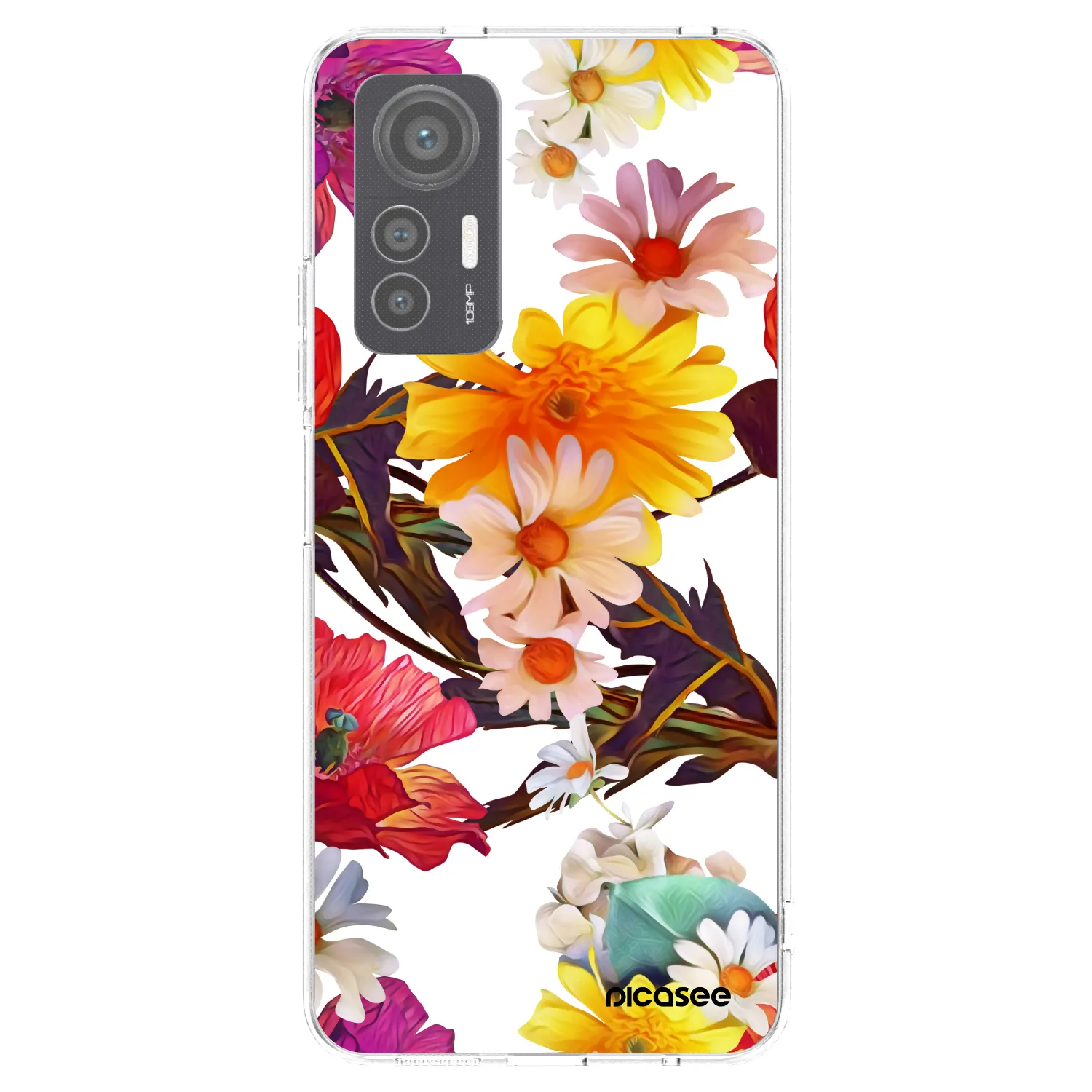 Picasee silikonski prozorni ovitek za Xiaomi 12 Lite - Meadow