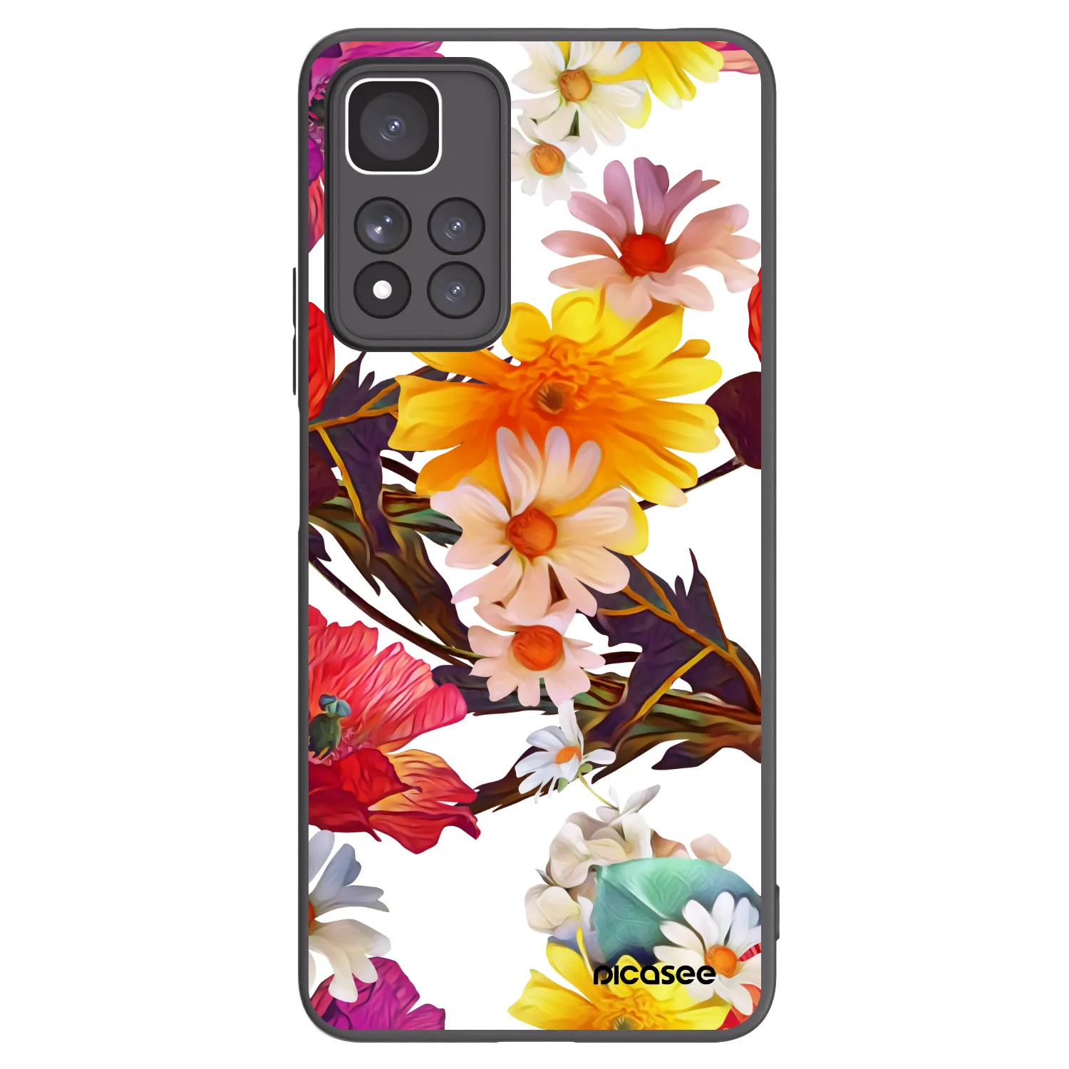 Picasee silikonski črni ovitek za Xiaomi Redmi Note 11 Pro+ 5G - Meadow
