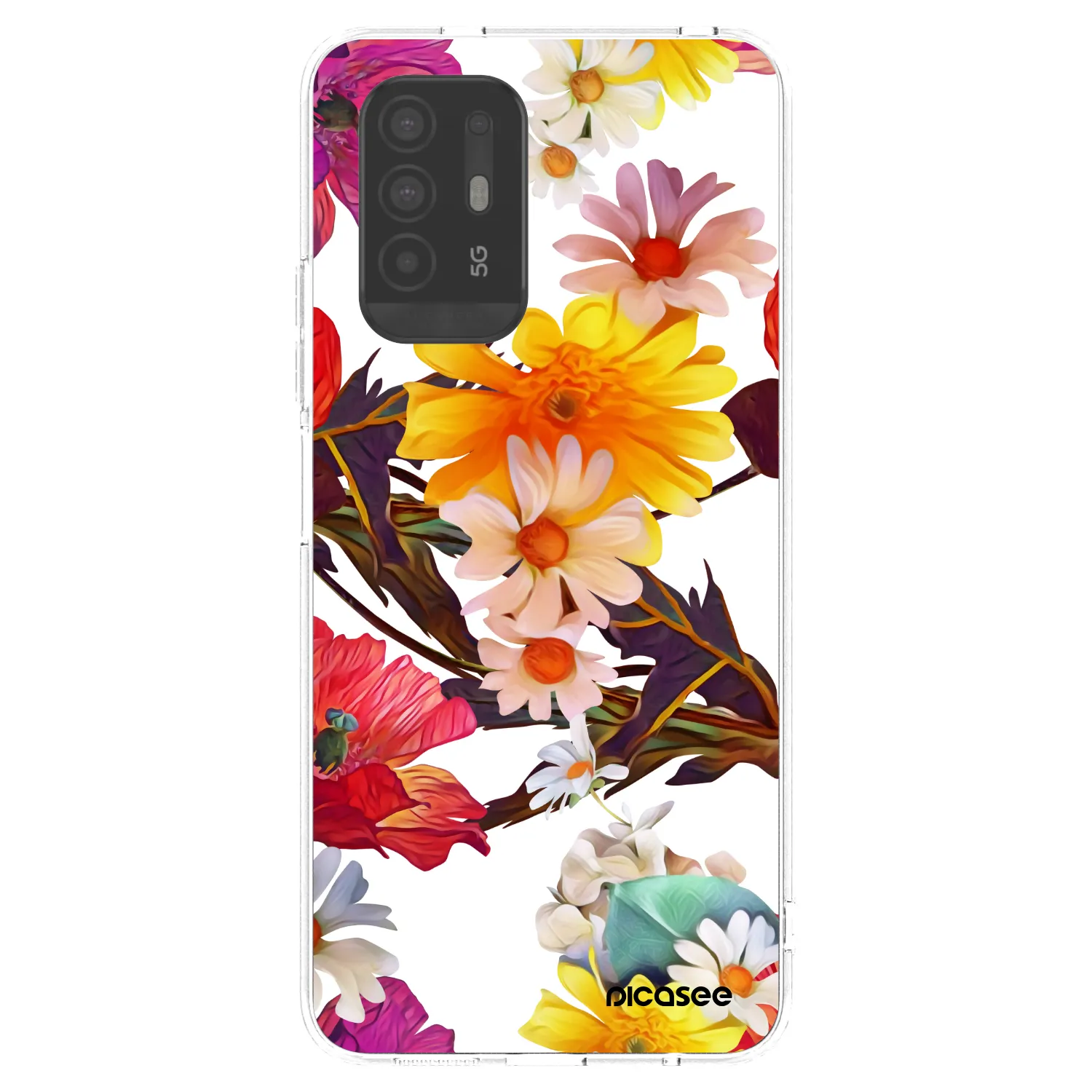 Picasee silikonski prozorni ovitek za OPPO A94 5G - Meadow