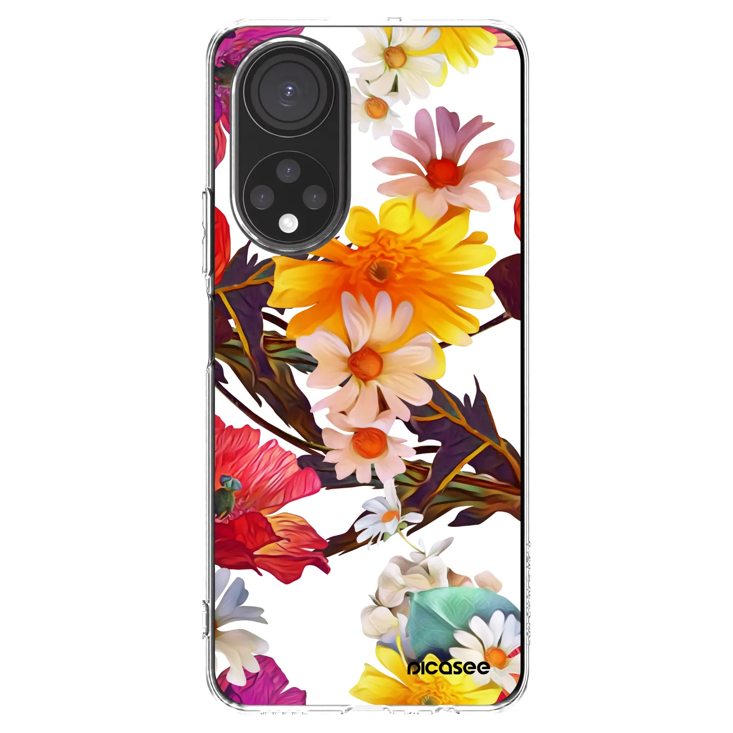 Picasee silikonski prozorni ovitek za Honor X7 - Meadow