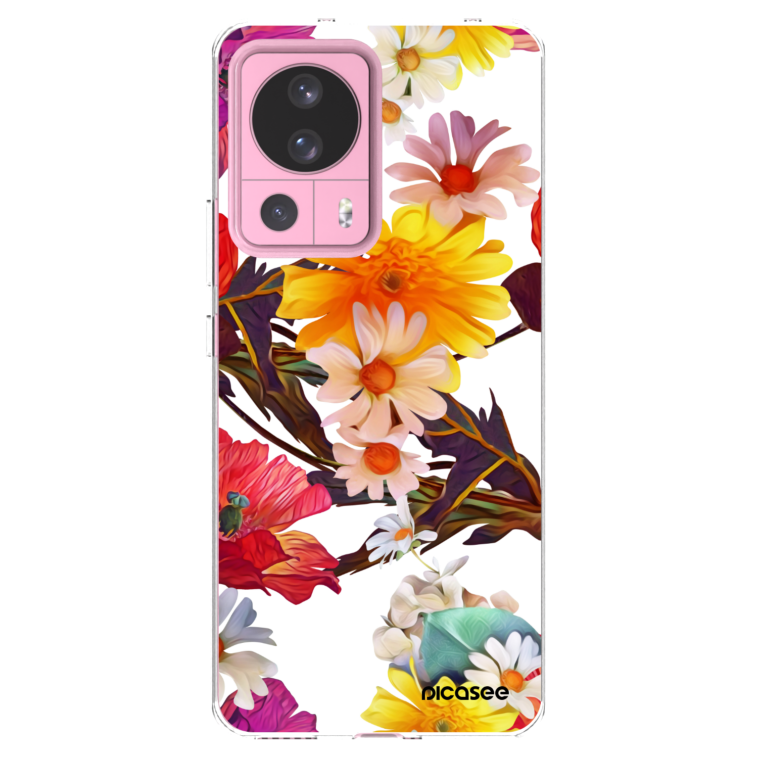 Picasee silikonski prozorni ovitek za Xiaomi 13 Lite - Meadow