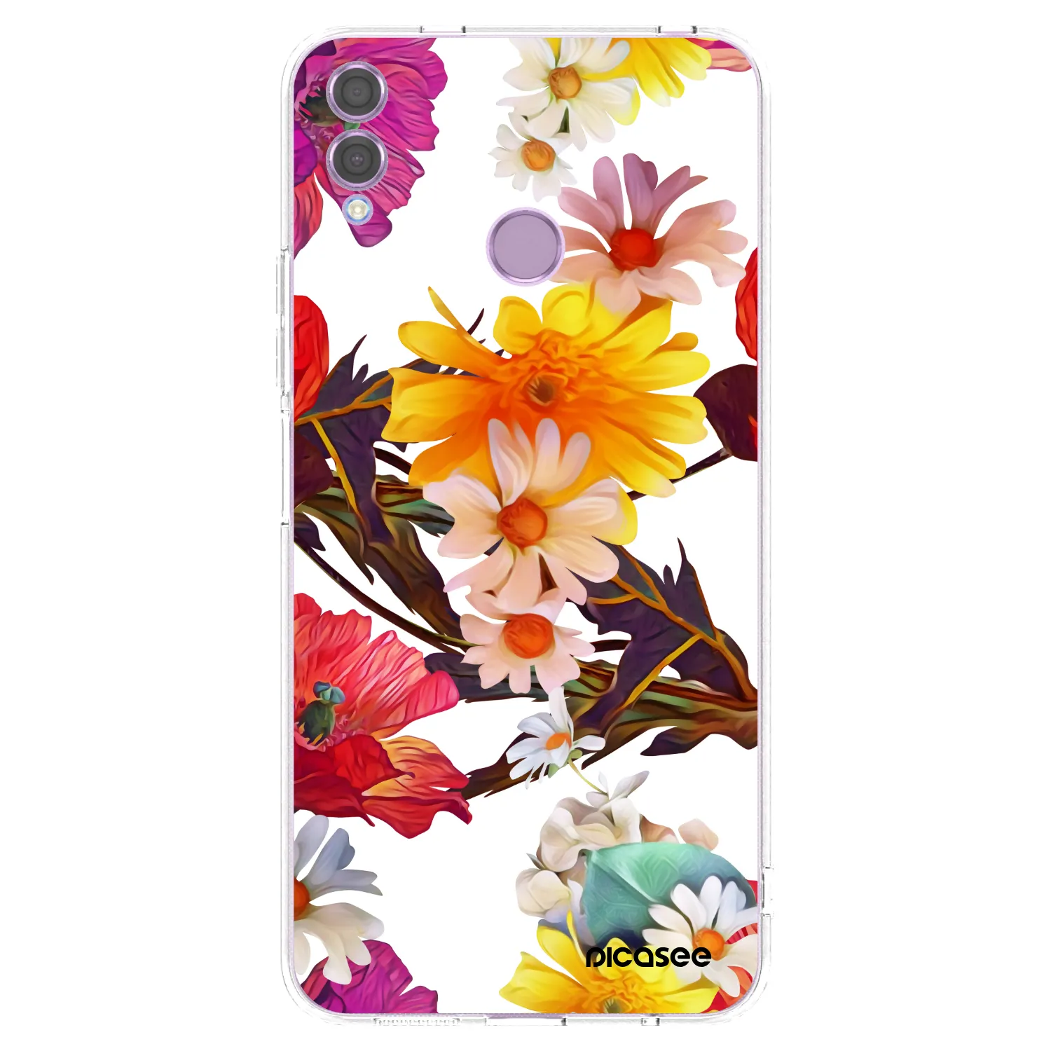 Picasee silikonski prozorni ovitek za Honor 8X - Meadow