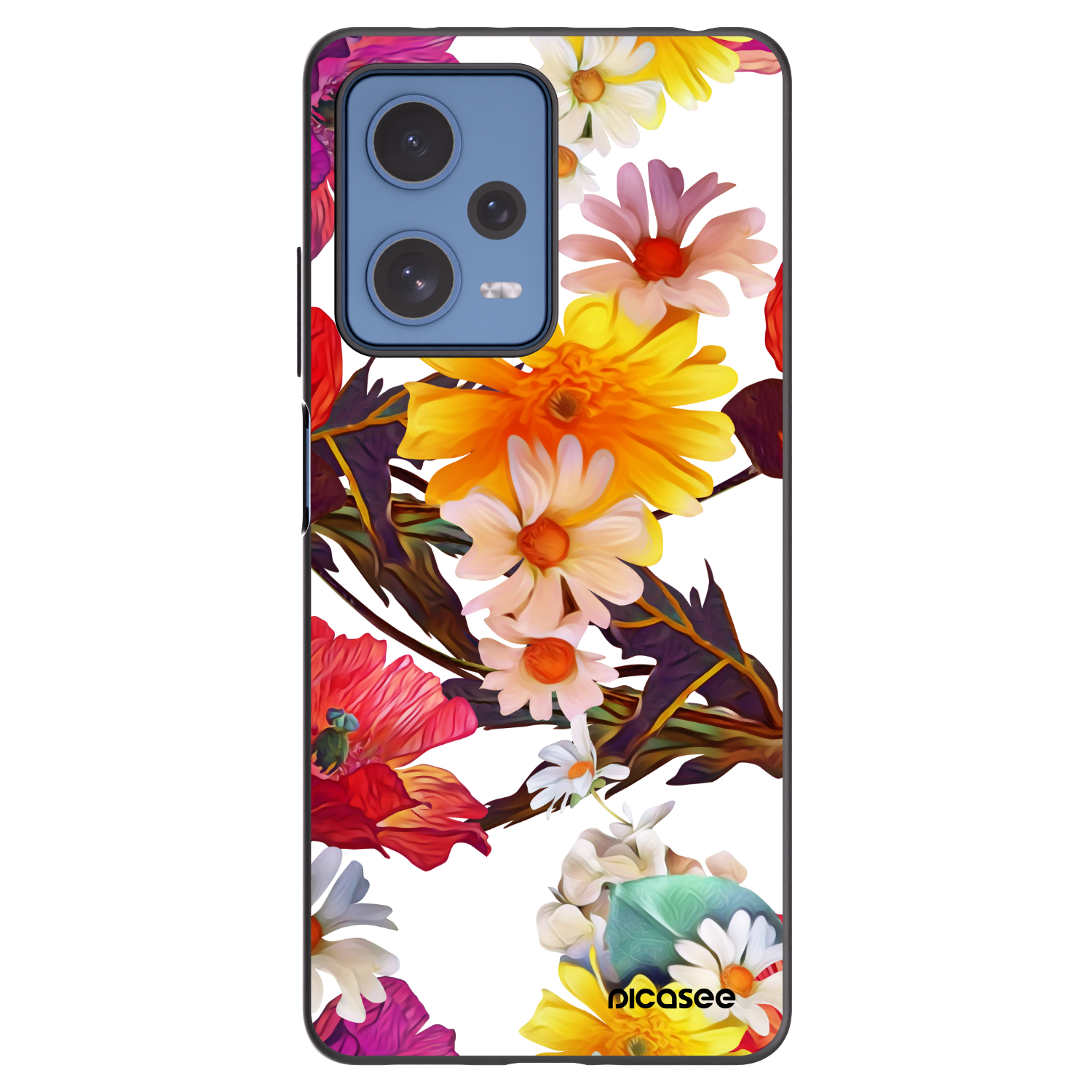 Picasee silikonski črni ovitek za Xiaomi Redmi Note 12 Pro 5G - Meadow