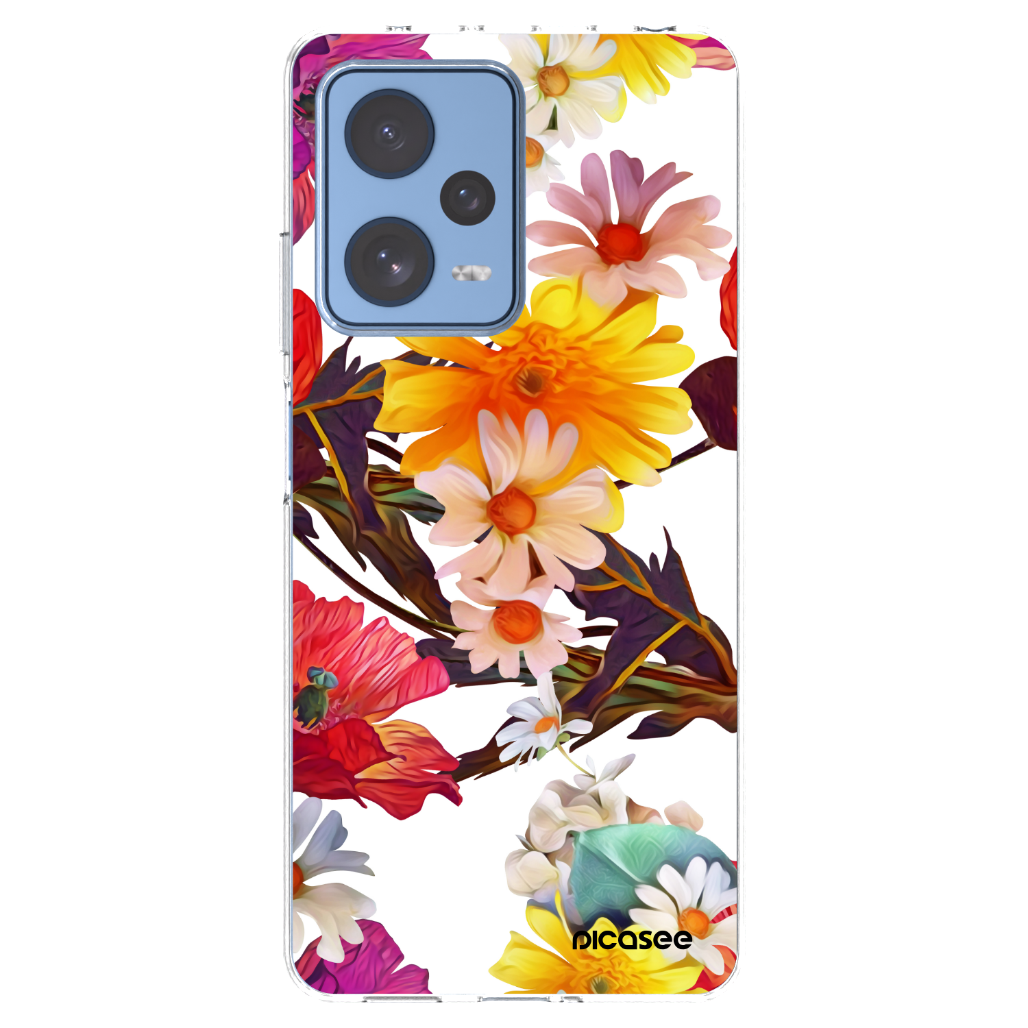 Picasee silikonski prozorni ovitek za Xiaomi Redmi Note 12 Pro 5G - Meadow
