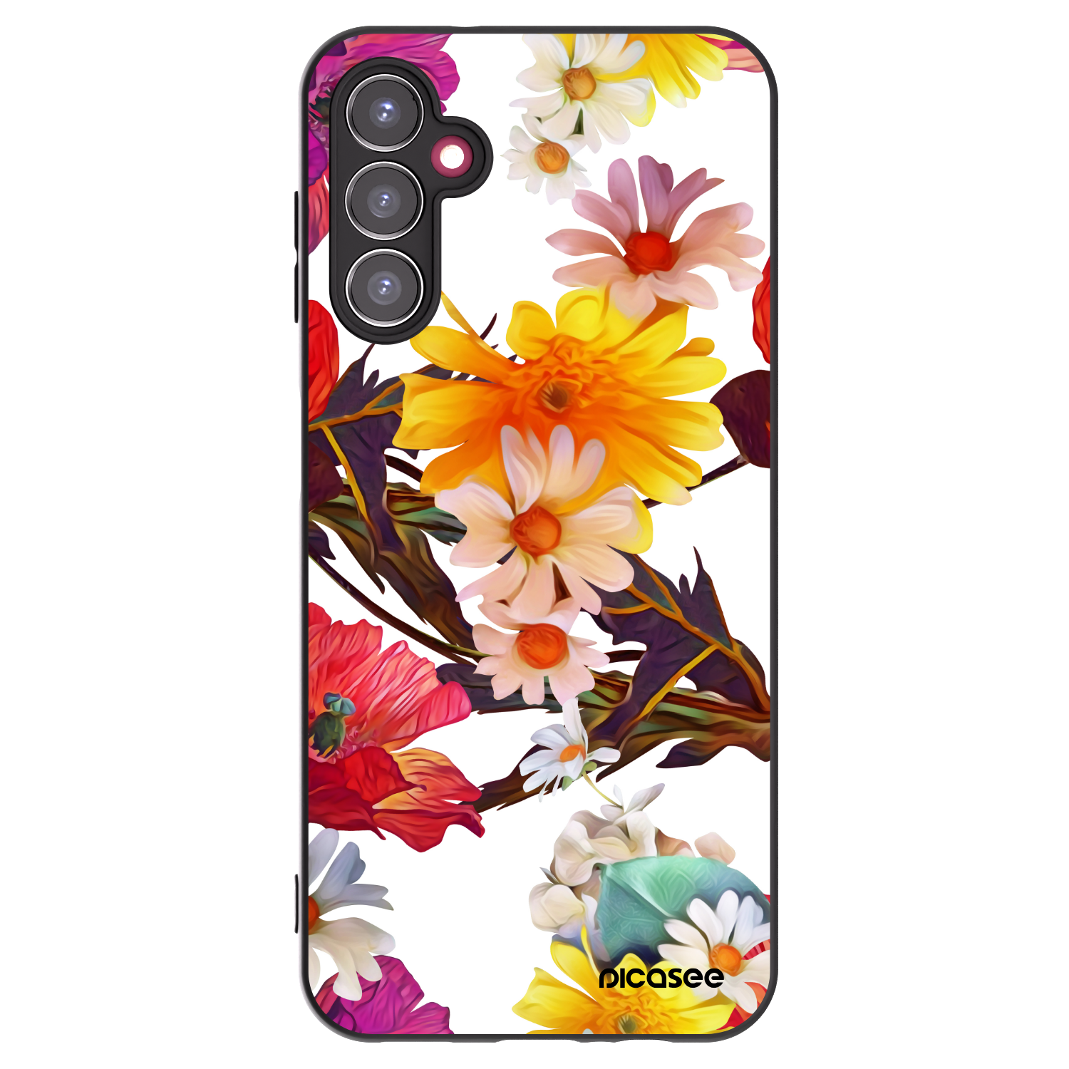 Picasee silikonski črni ovitek za Samsung Galaxy A14 4G A145R - Meadow