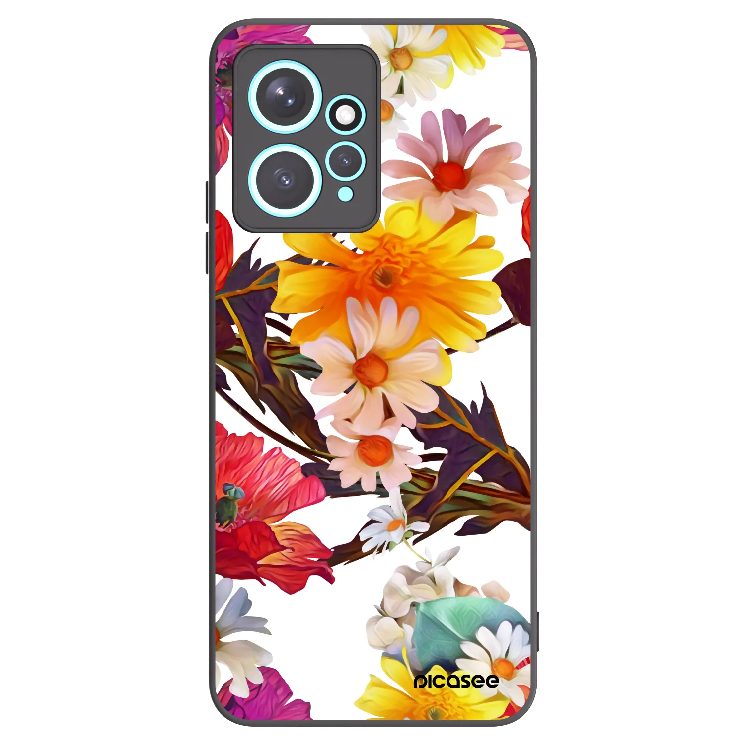 Picasee silikonski črni ovitek za Xiaomi Redmi Note 12 4G - Meadow