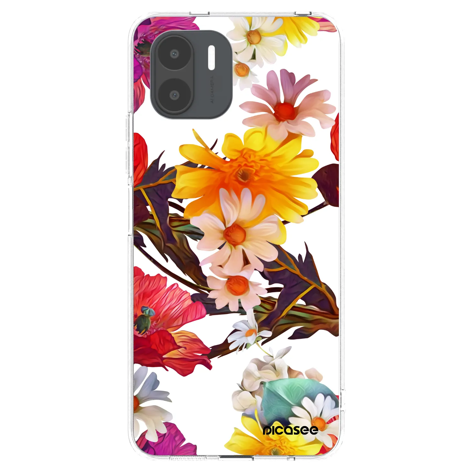 Picasee silikonski prozorni ovitek za Xiaomi Redmi A2 - Meadow