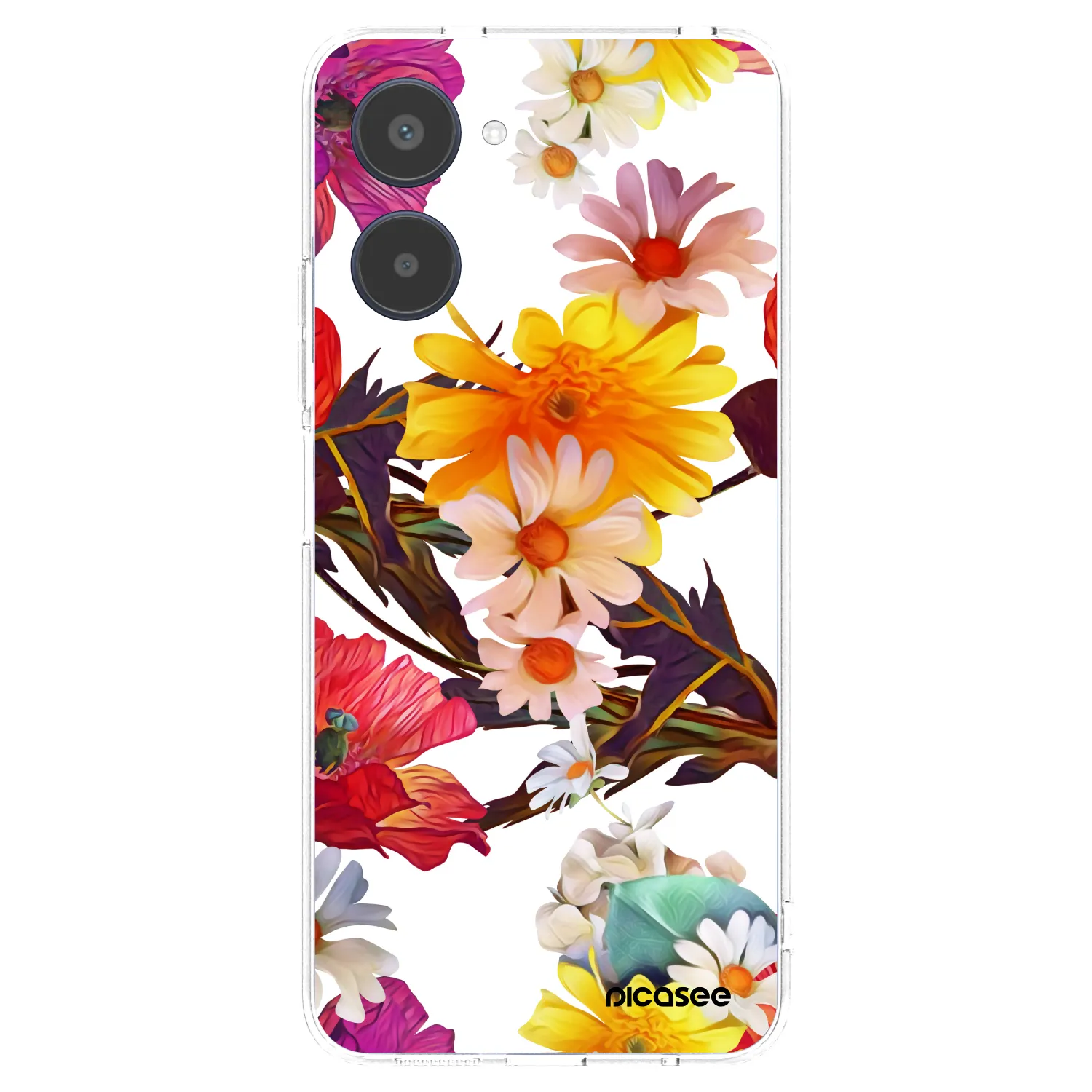 Picasee silikonski prozorni ovitek za Realme 10 4G - Meadow