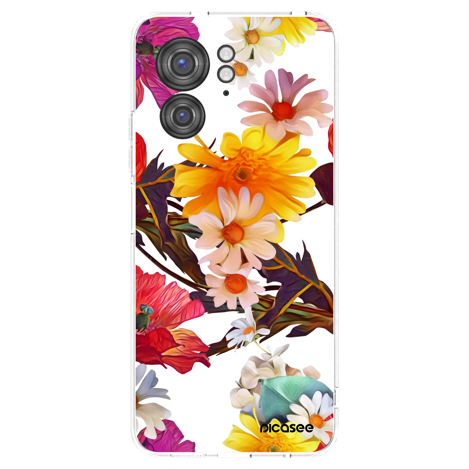 Picasee silikonski prozorni ovitek za Motorola Edge 40 - Meadow