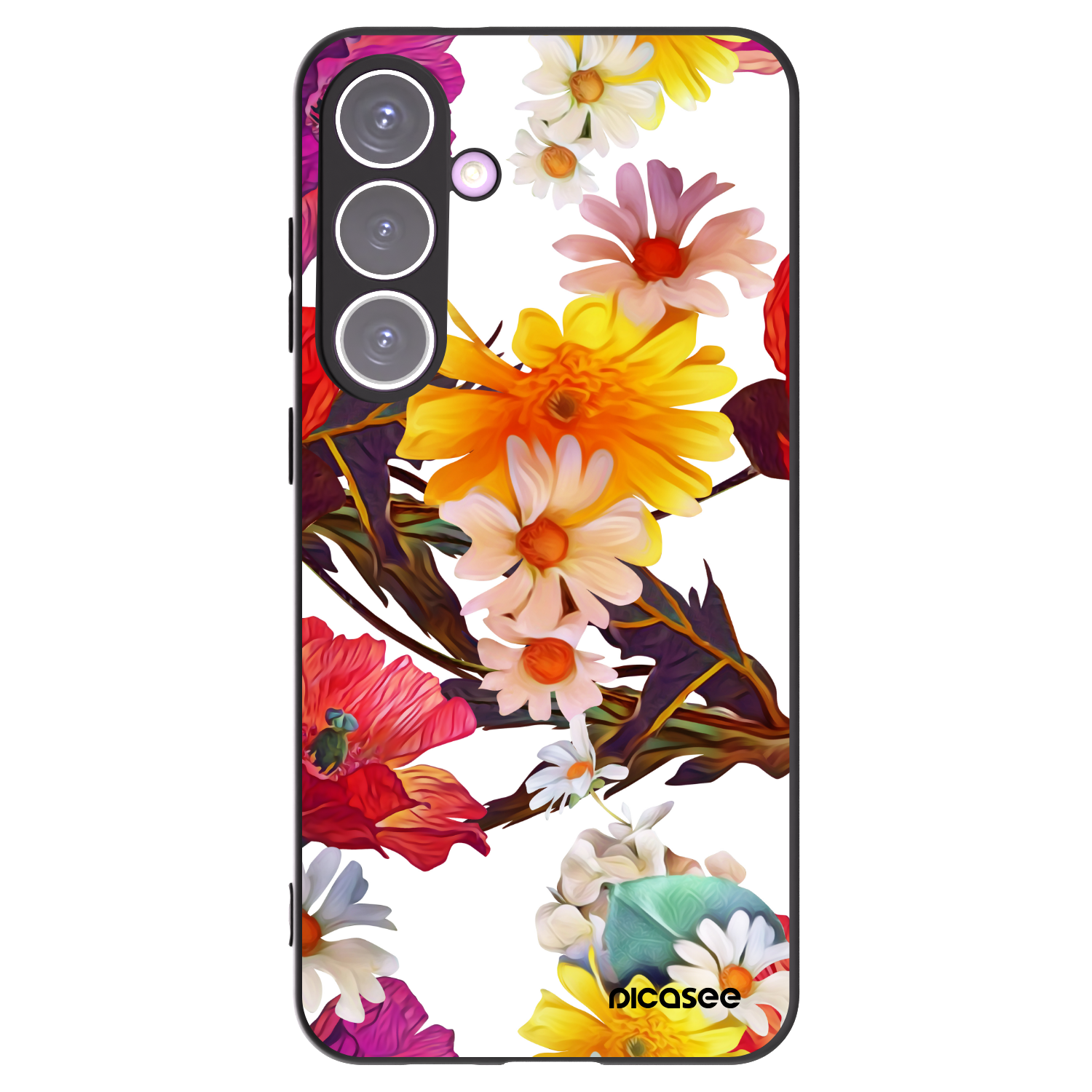 Picasee silikonski črni ovitek za Samsung Galaxy S24+ S926B 5G - Meadow