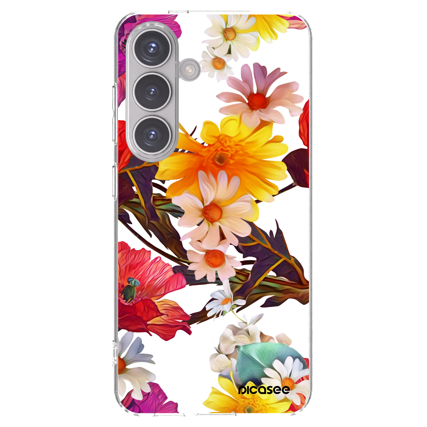 Picasee silikonski prozorni ovitek za Samsung Galaxy S24 S921B 5G - Meadow