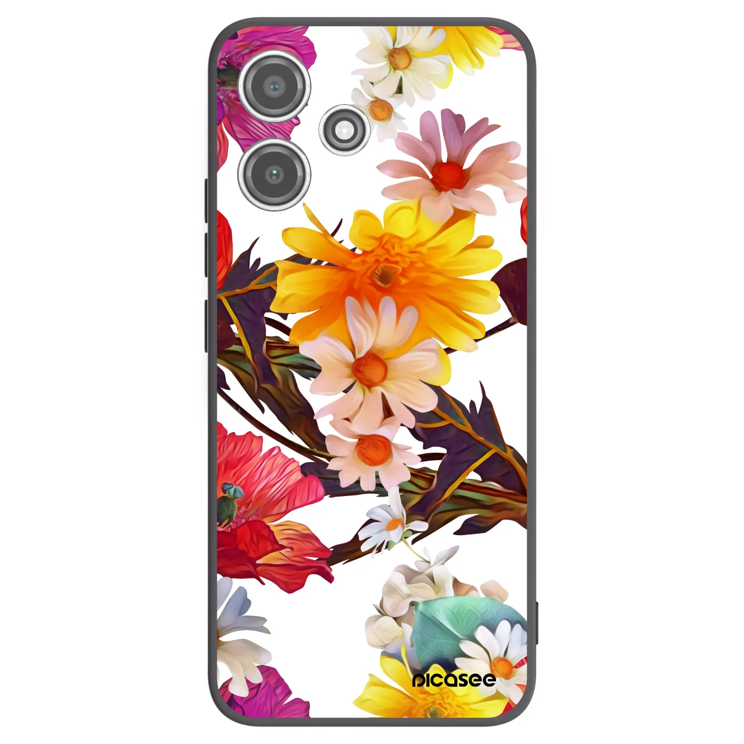 Picasee silikonski črni ovitek za Xiaomi Redmi 12 5G - Meadow