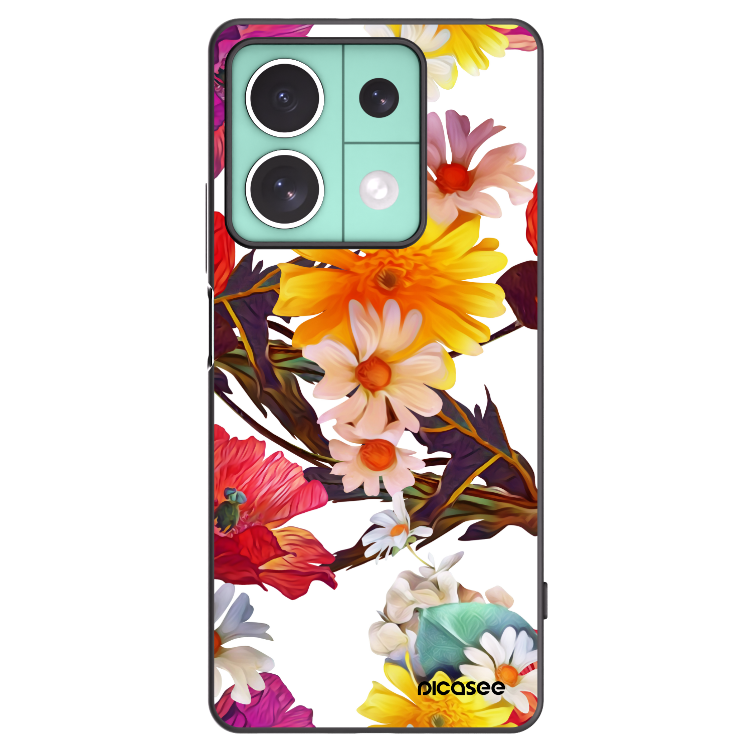 Picasee silikonski črni ovitek za Xiaomi Redmi Note 13 5G - Meadow