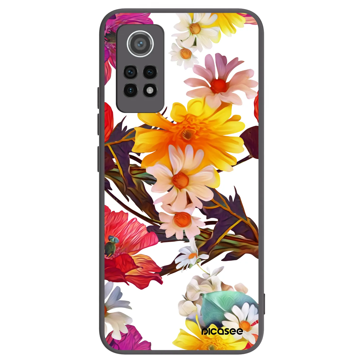 Picasee silikonski črni ovitek za Xiaomi Redmi Note 12 Pro 4G - Meadow
