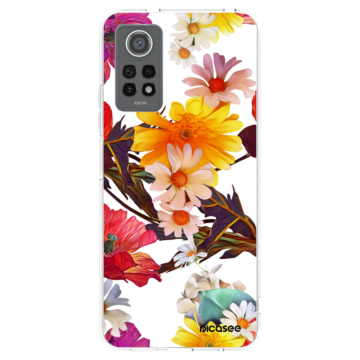 Picasee silikonski prozorni ovitek za Xiaomi Redmi Note 12 Pro 4G - Meadow