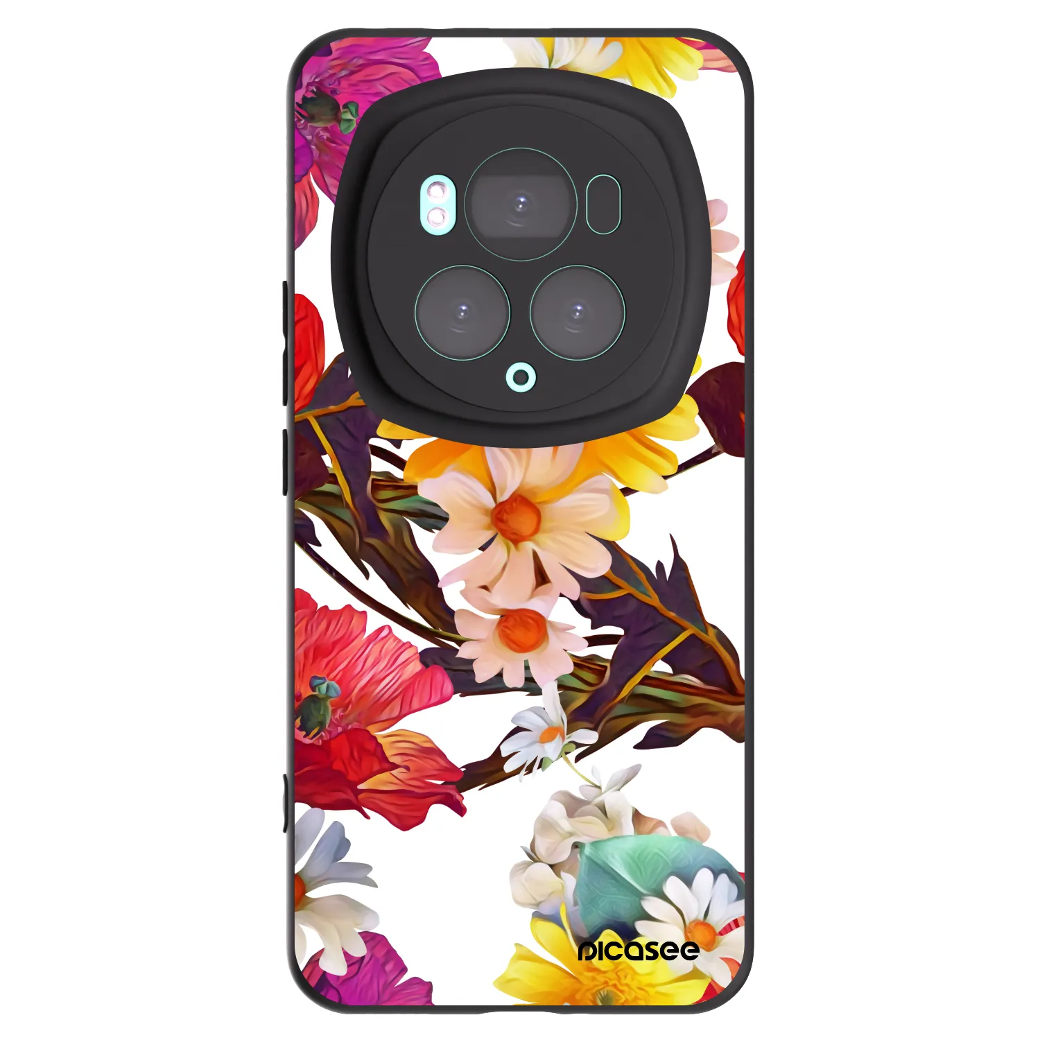 Picasee silikonski črni ovitek za Honor Magic6 Pro - Meadow