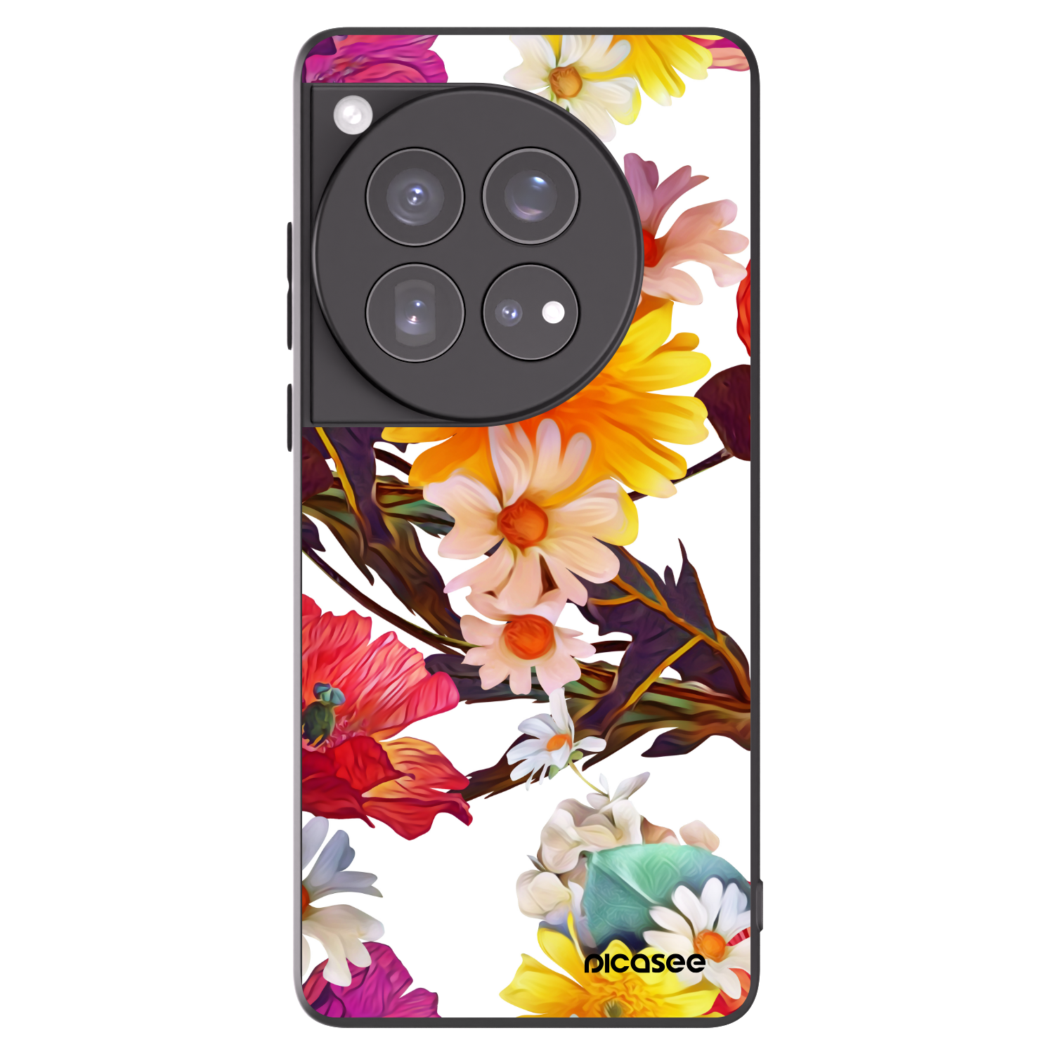 Picasee silikonski črni ovitek za OnePlus 12 5G - Meadow