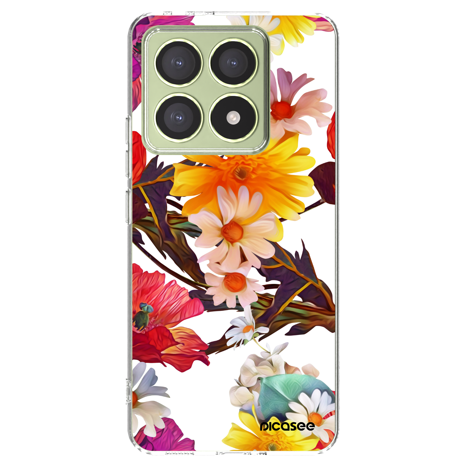 Picasee silikonski prozorni ovitek za Xiaomi 14T - Meadow