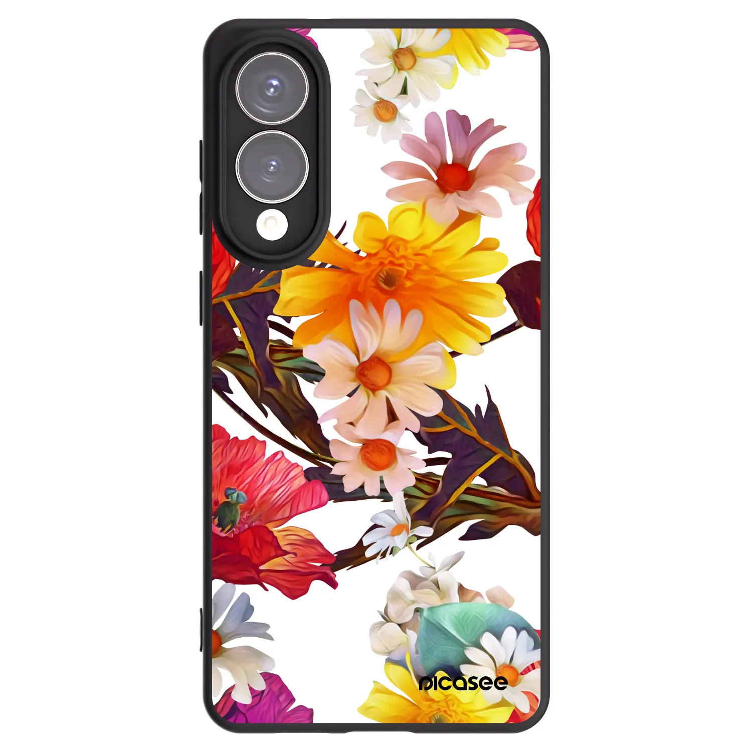 Picasee silikonski črni ovitek za Samsung Galaxy S25 Edge 5G - Meadow