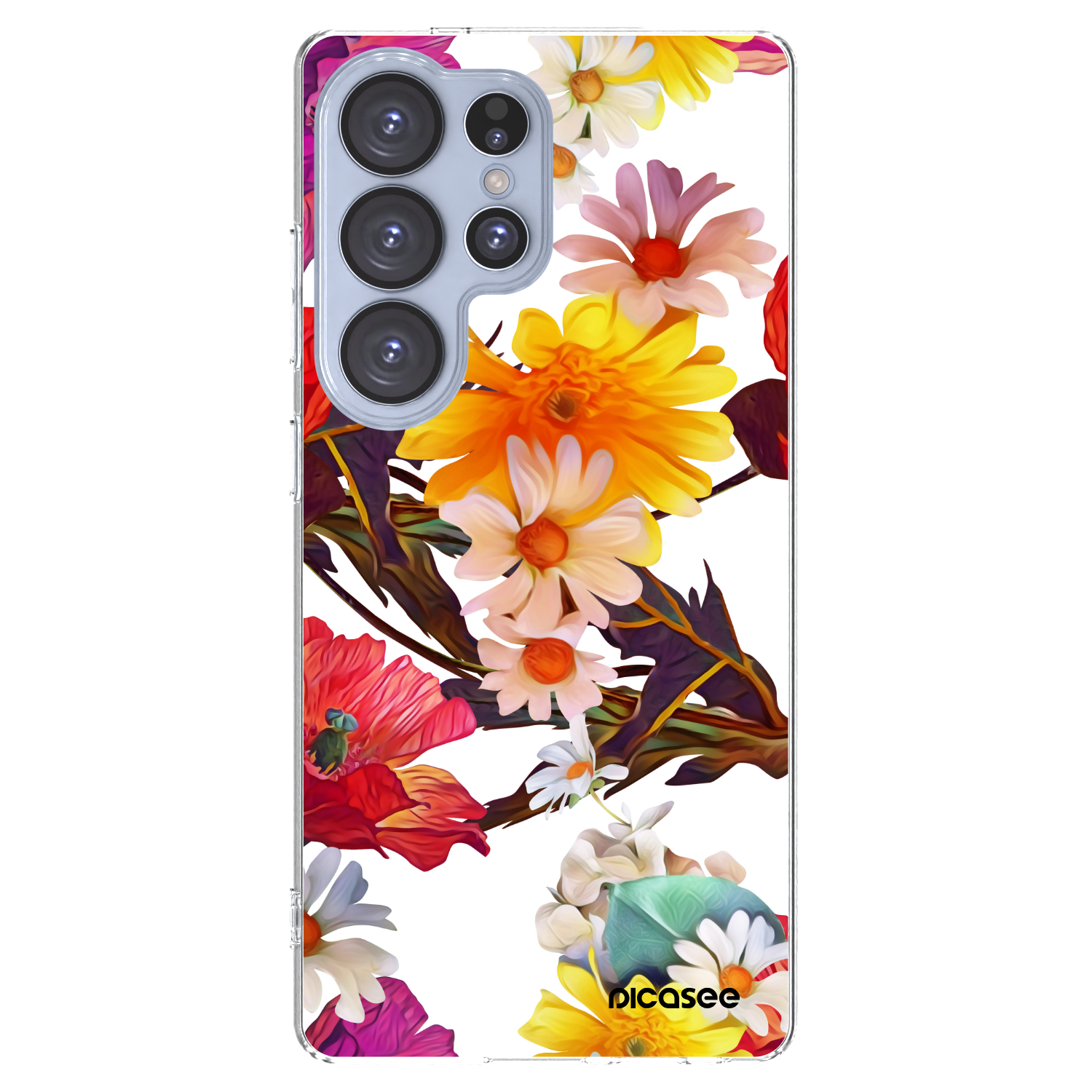Picasee silikonski prozorni ovitek za Samsung Galaxy S25 Ultra 5G - Meadow