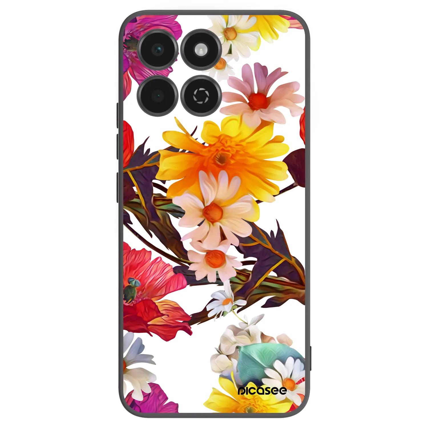Picasee silikonski črni ovitek za Honor 200 Smart 5G - Meadow