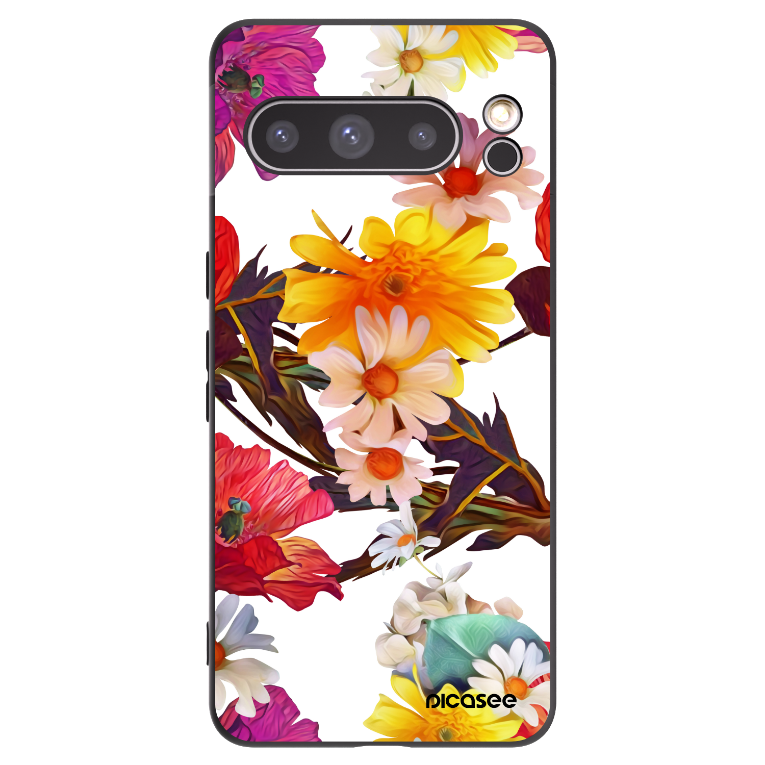 Picasee silikonski črni ovitek za Google Pixel 8 Pro - Meadow