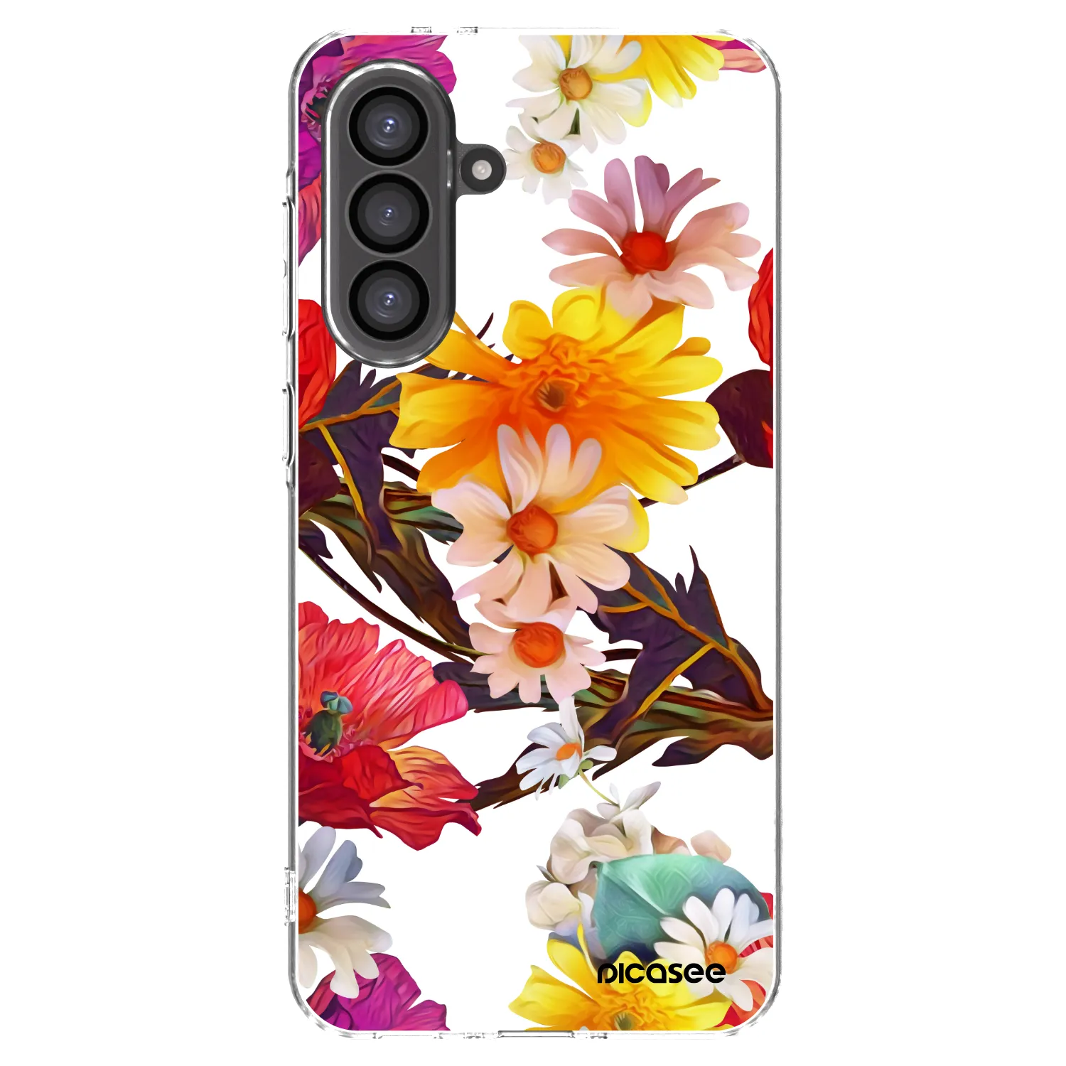 Picasee silikonski prozorni ovitek za Samsung Galaxy A56 5G A566B - Meadow