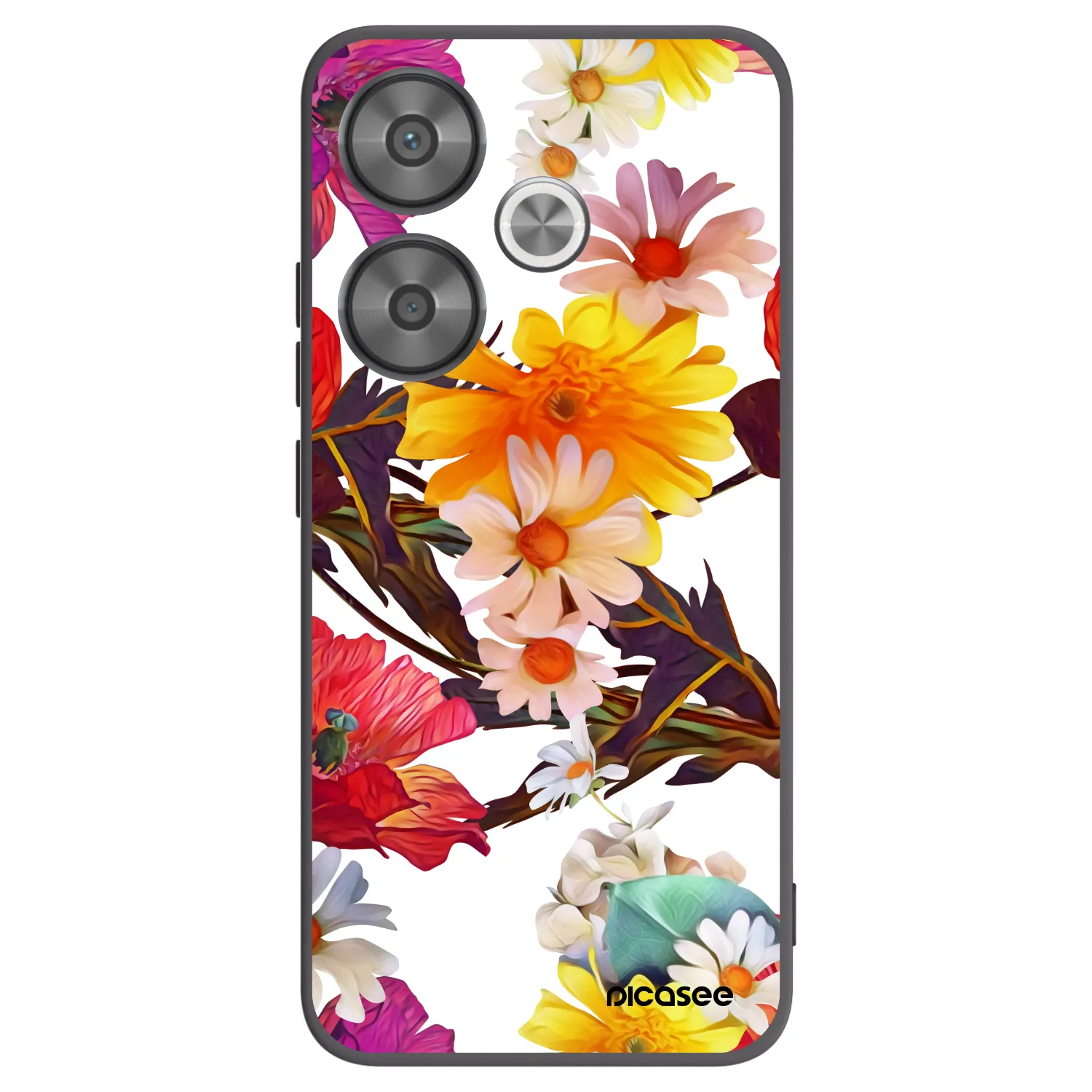 Picasee silikonski črni ovitek za Xiaomi Poco F6 - Meadow