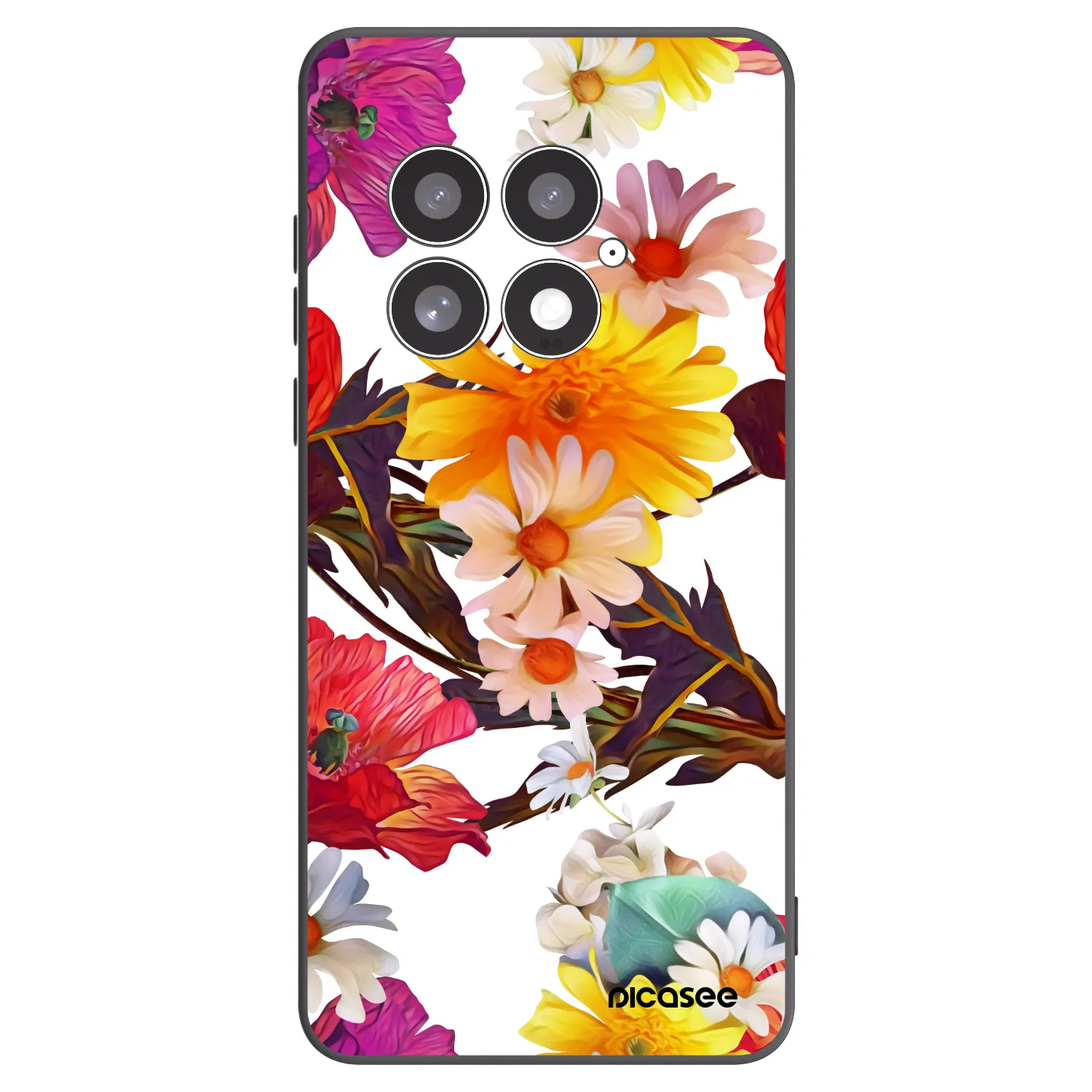 Picasee silikonski črni ovitek za OnePlus 13 5G - Meadow