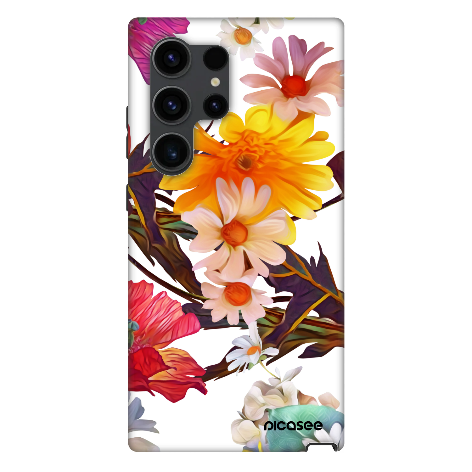Picasee Fashion Case PowerShare pro Samsung Galaxy S24 Ultra S928B 5G - Meadow