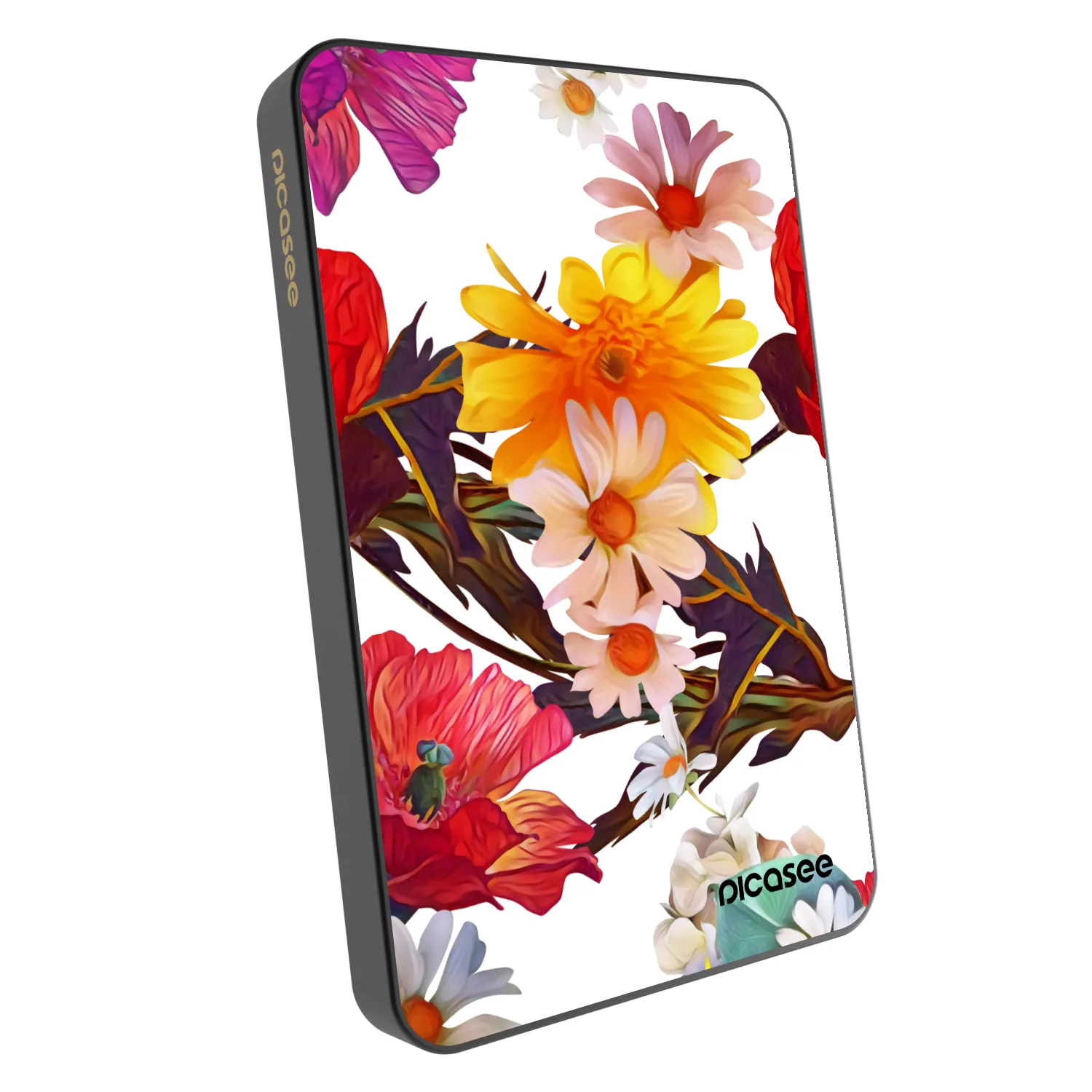 Picasee Prenosna baterija z MagSafe 5 000 mAh Siva - Meadow