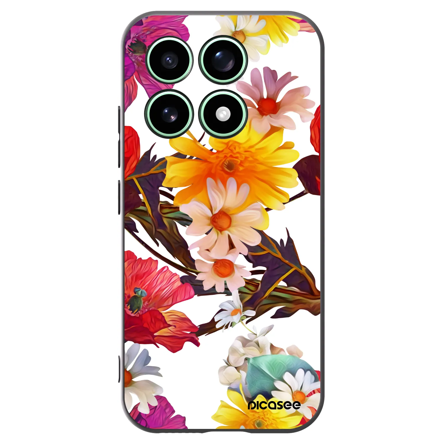 Picasee silikonski črni ovitek za Xiaomi 17 - Meadow