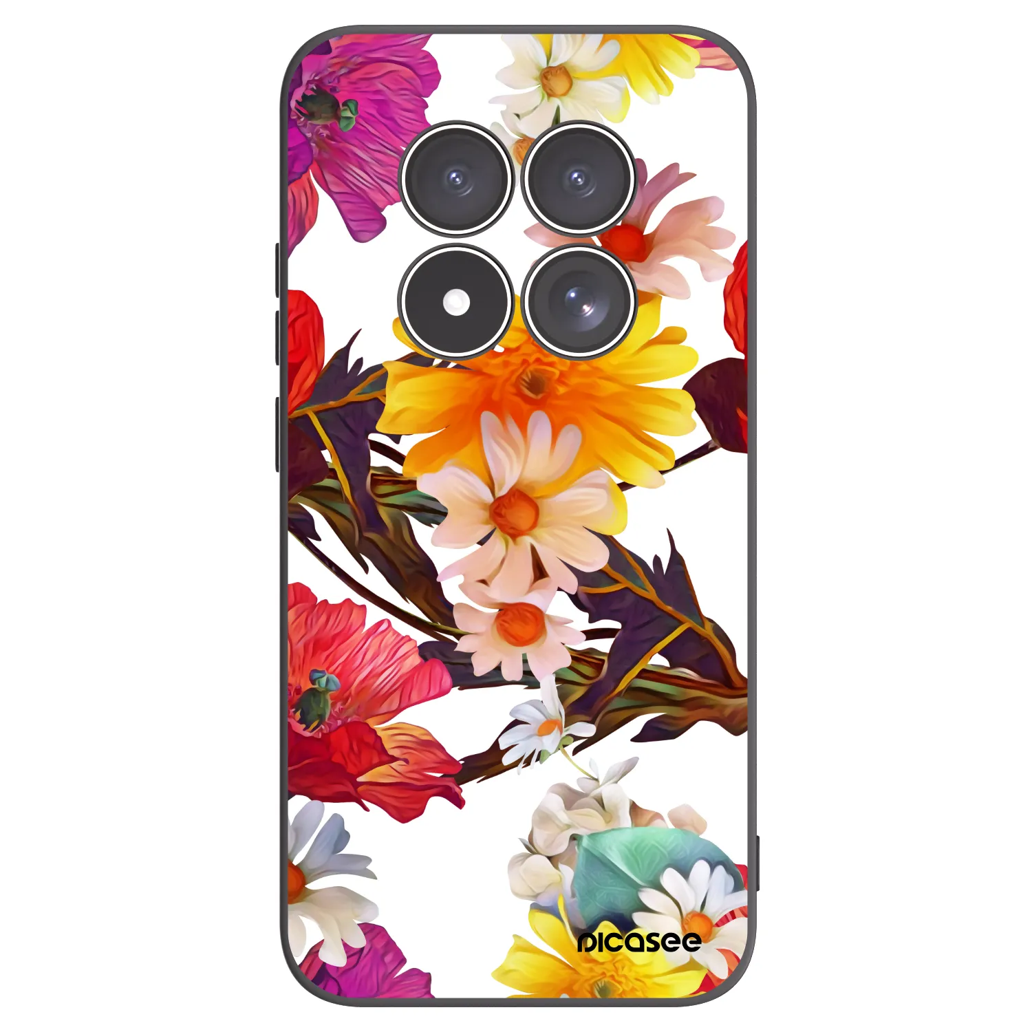 Picasee silikonski črni ovitek za Xiaomi Redmi Note 15 Pro 5G - Meadow