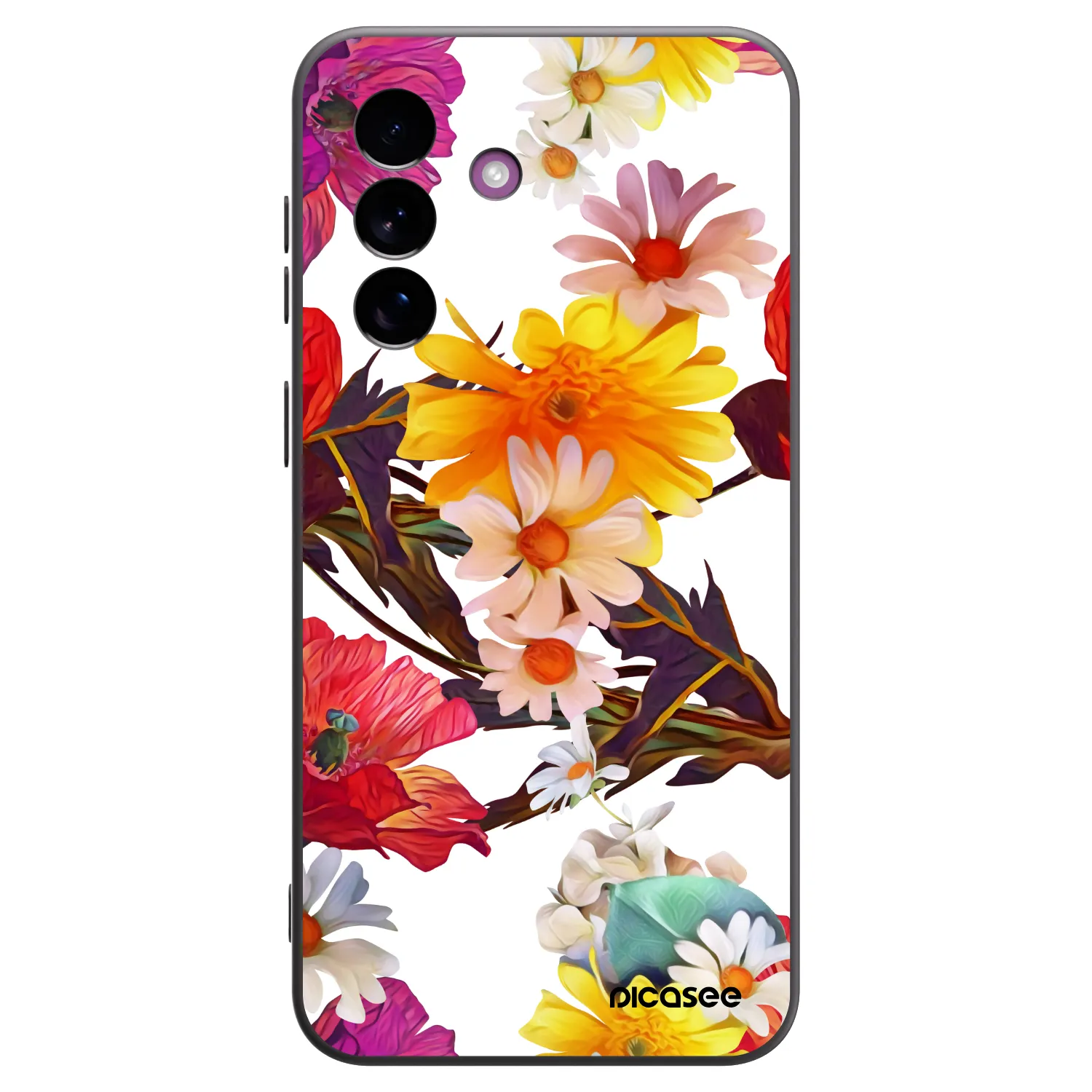 Picasee silikonski črni ovitek za Samsung Galaxy A37 - Meadow