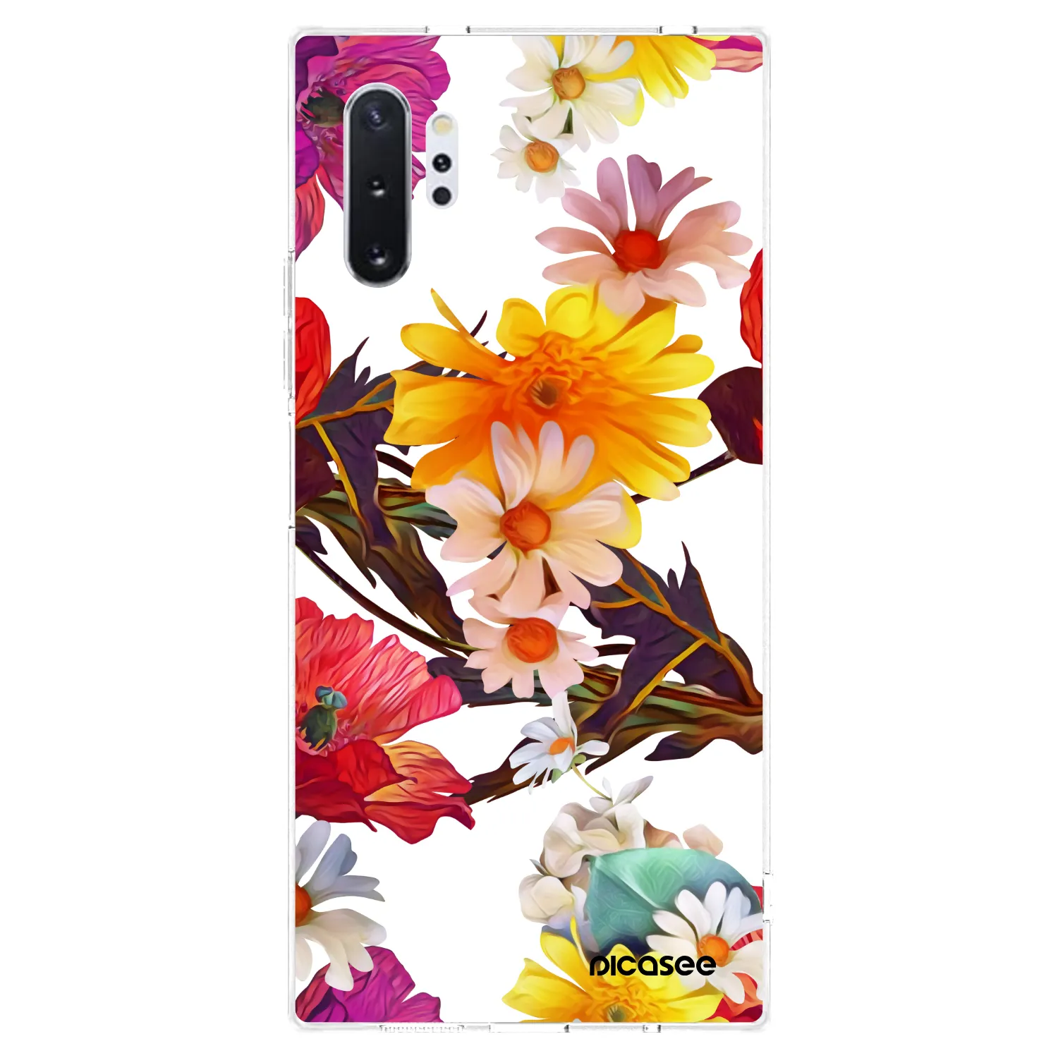 Picasee silikonski prozorni ovitek za Samsung Galaxy Note 10+ N975F - Meadow