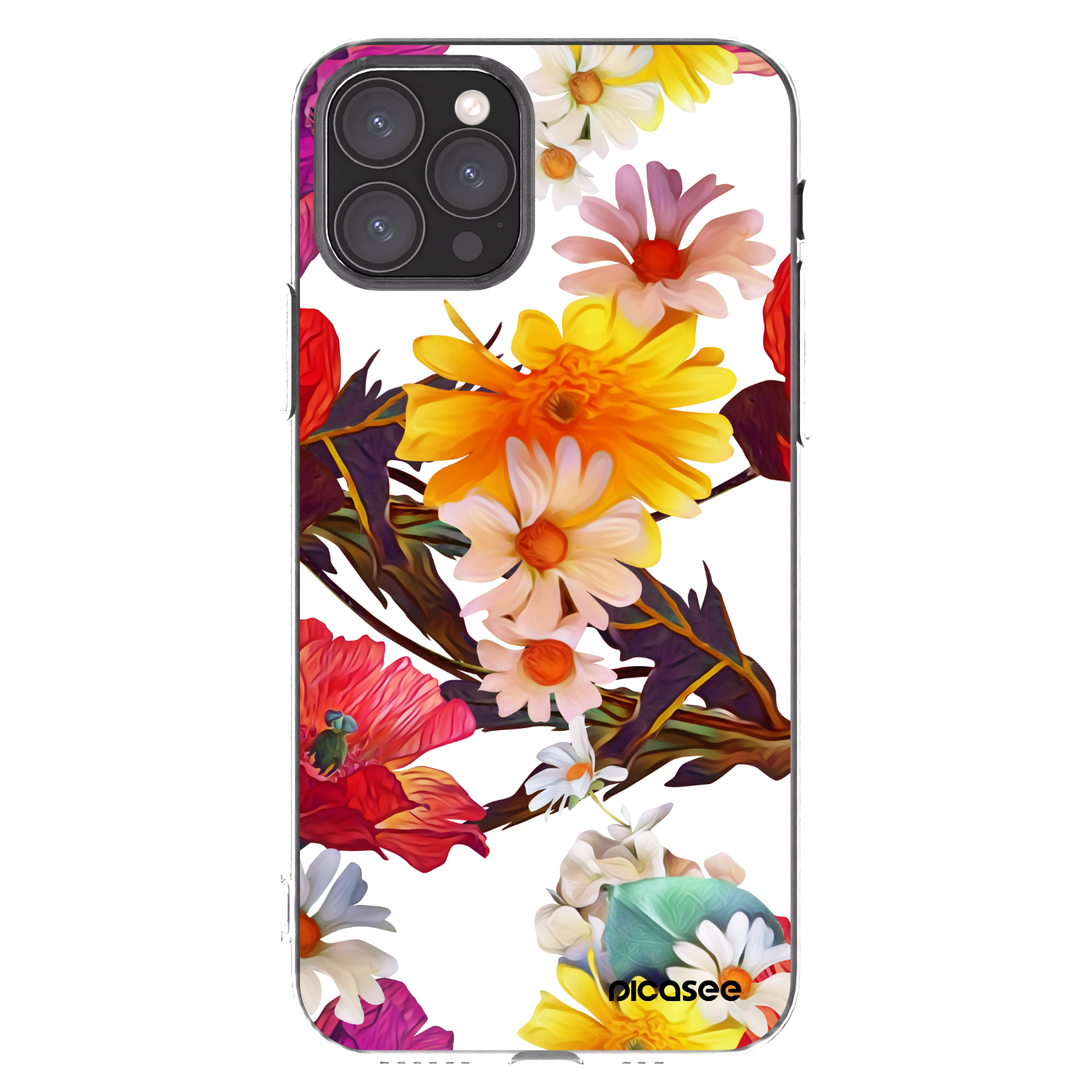 Picasee silikonski prozorni ovitek za Apple iPhone 11 Pro - Meadow