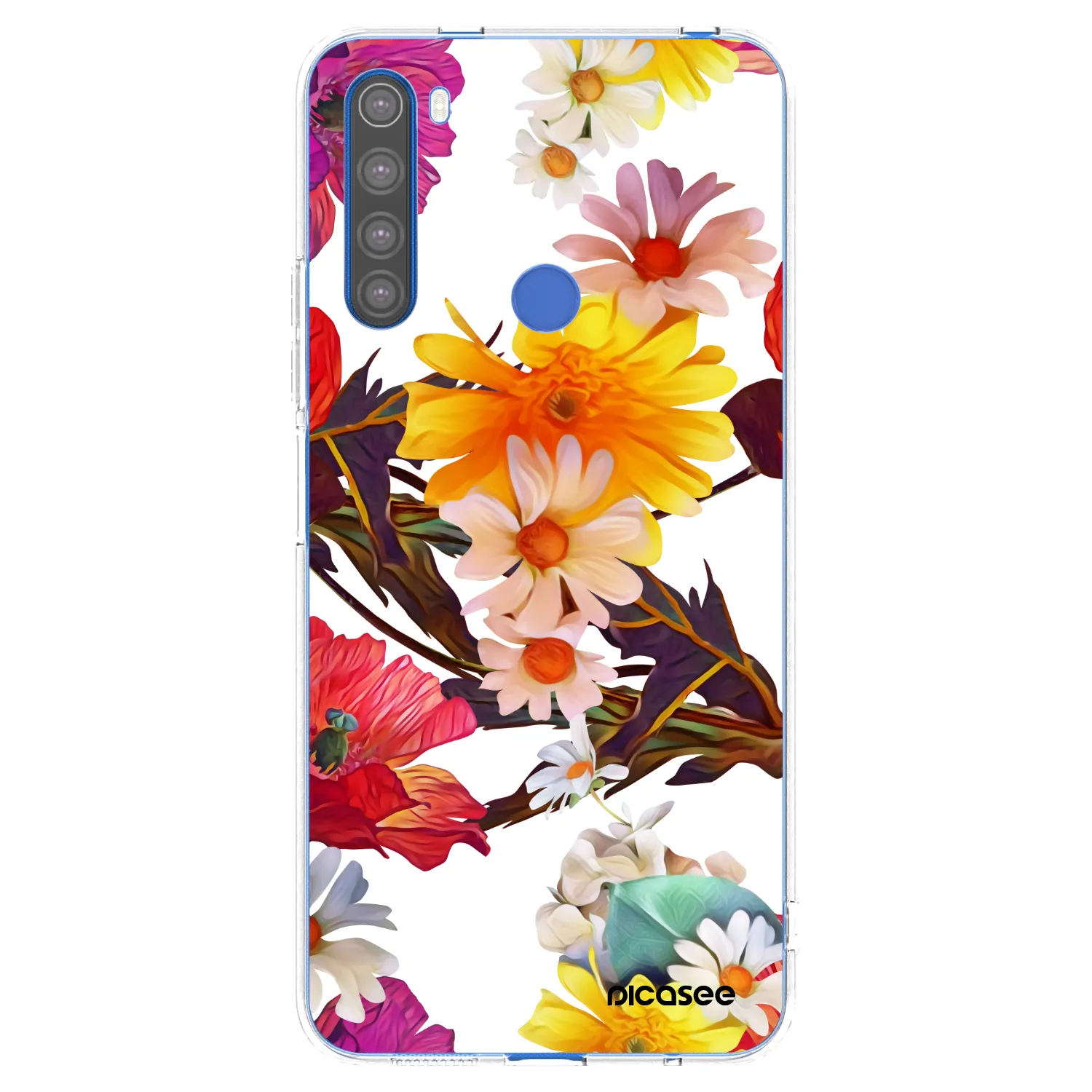 Picasee silikonski prozorni ovitek za Xiaomi Redmi Note 8T - Meadow