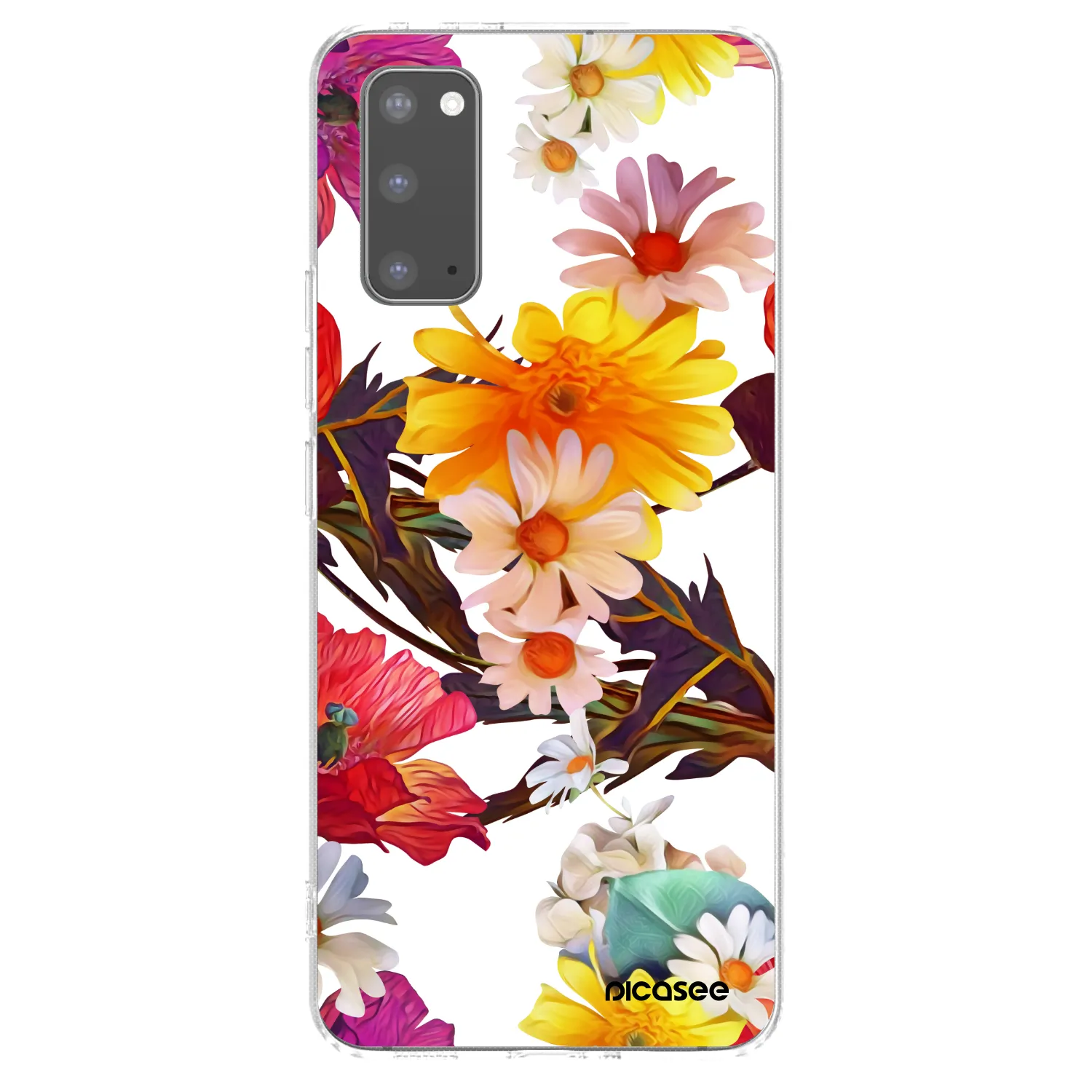 Picasee silikonski prozorni ovitek za Samsung Galaxy S20 G980F - Meadow
