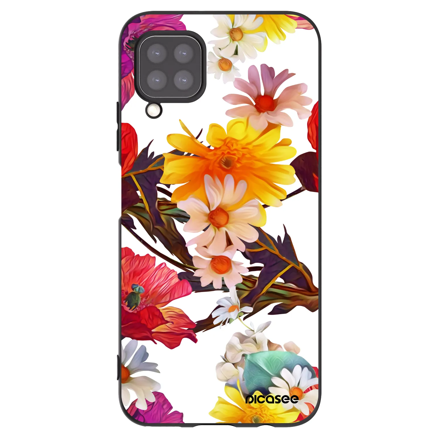 Picasee silikonski črni ovitek za Huawei P40 Lite - Meadow