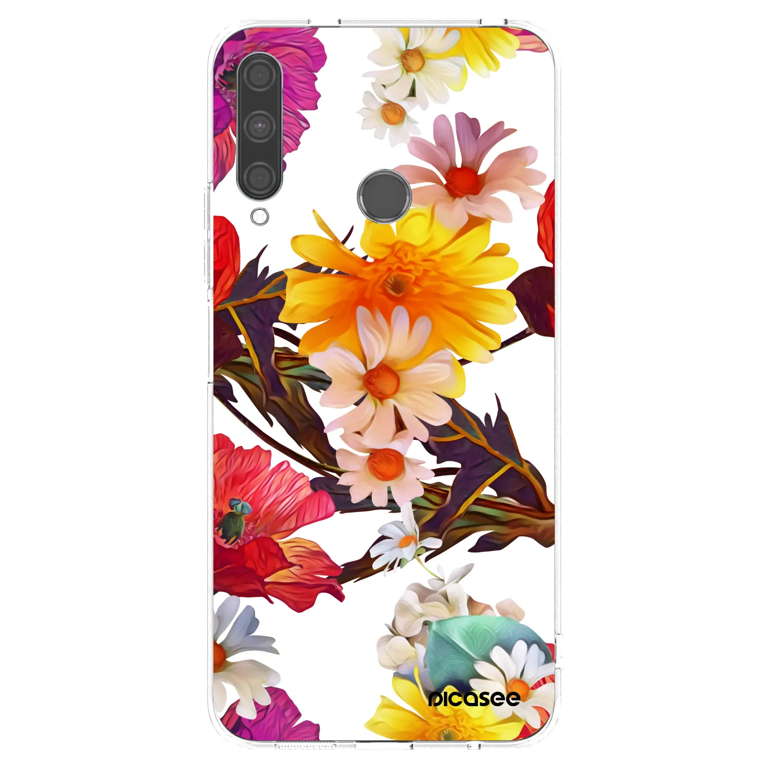 Picasee silikonski prozorni ovitek za Huawei P40 Lite E - Meadow