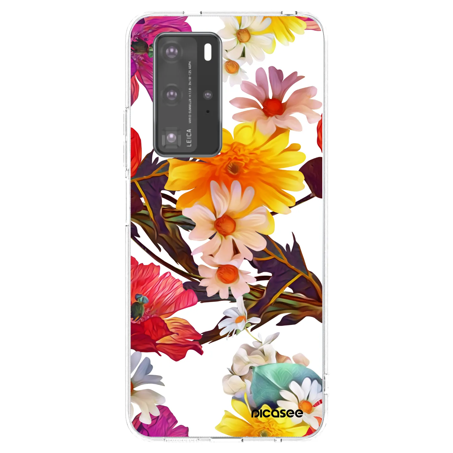 Picasee silikonski prozorni ovitek za Huawei P40 Pro - Meadow