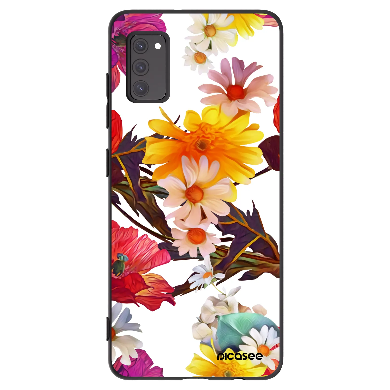 Picasee silikonski črni ovitek za Samsung Galaxy A41 A415F - Meadow