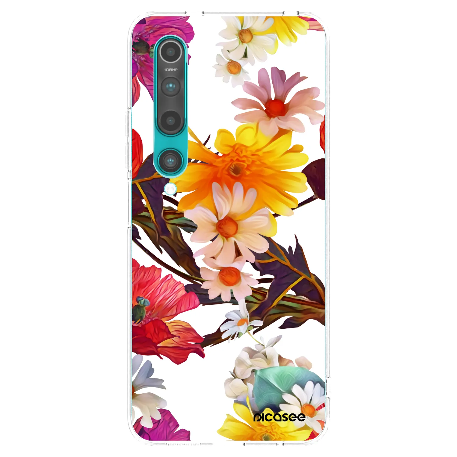 Picasee silikonski prozorni ovitek za Xiaomi Mi 10 - Meadow