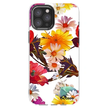 Picasee silikonski prozorni ovitek za Apple iPhone 12 Pro Max - Meadow