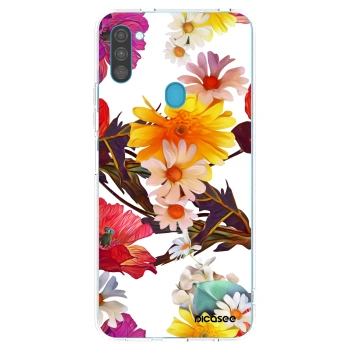 Picasee silikonski prozorni ovitek za Samsung Galaxy M11 - Meadow