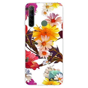 Picasee silikonski prozorni ovitek za Realme 6i - Meadow
