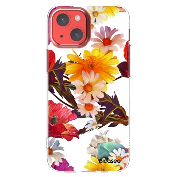 Picasee silikonski prozorni ovitek za Apple iPhone 13 mini - Meadow