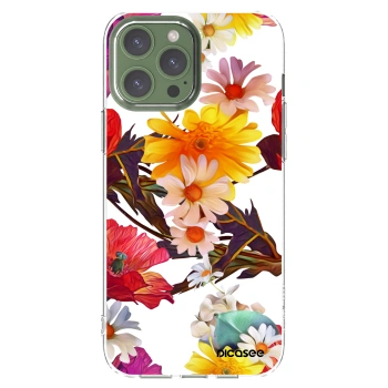 Picasee silikonski prozorni ovitek za Apple iPhone 13 Pro Max - Meadow