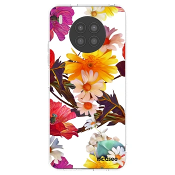 Picasee silikonski prozorni ovitek za Huawei Nova 8i - Meadow