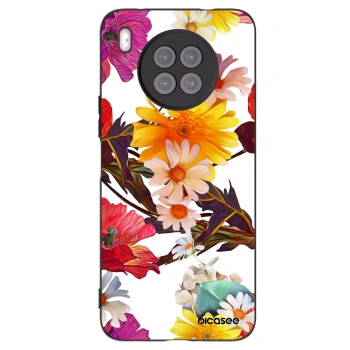 Picasee silikonski črni ovitek za Huawei Nova 8i - Meadow